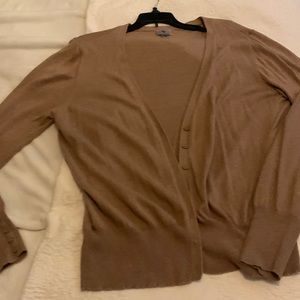 Worthington xl tan cardigan